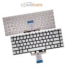 Replacement HP 14S-FQ0513SA New UK Layout Backlight Silver Keyboard No Frame