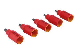 Insulated Hex Bit Socket Set 3/8"D 5 Piece VDE Certified 4mm - 8mm In EVA Foam - Picture 1 of 6