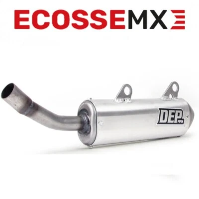 Silenciador de escape Suzuki RM250 1996-2000 DEP tubo trasero ovalado - Imagen 1 de 4