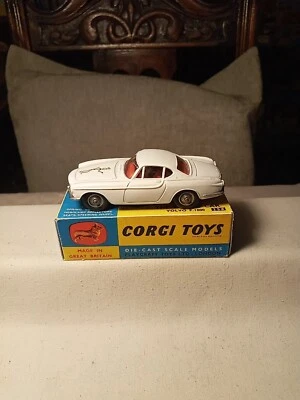  CORGI TOYS No 258  Saints Volbo P 1800  **** (Clear Saint Logo On Bonnet ) **** - Image 1 of 4