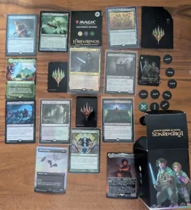 MtG LOTR: Tales of Middle Commander Deck Food and Fellowship con AGGIORNAMENTI DI POTENZA - Foto 1 di 11