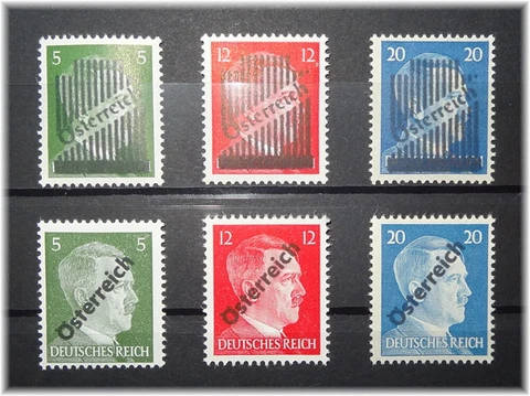 #SK56 German 3rd Reich RARE Adolf Hitler Austria/Österreich Overprint 1945 MNH** Cover