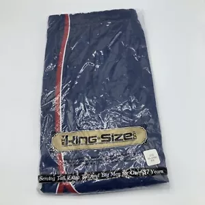 Vintage King Size Mens Swim Trunks Swimsuit 4X Blue - Picture 1 of 5