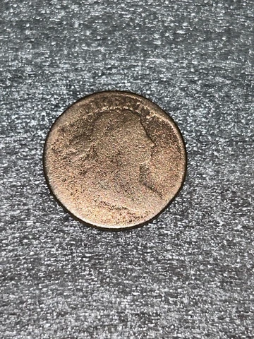 1803 Draped Bust U.S. Large Cent AG at best worn & cleaned filler coin estate pc Cover