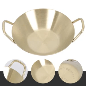 Stainless Steel Seasoning Dish Round Dipping Plate Small Sauce Dishes - Picture 1 of 12