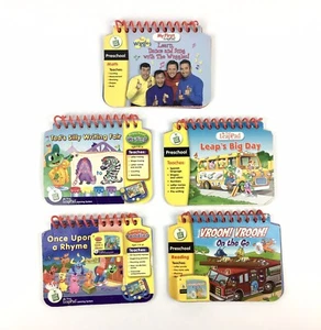 Leap Frog My First Leap Pad Preschool Learning Lot of 5 Books & Two Cartridges - Picture 1 of 10