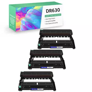 Batería 3PK DR630 compatible con Brother TN-660 HL-L2360DW HL-L2380DW MFC-L2705DW - Imagen 1 de 12