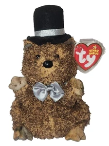 Ty Beanie Baby - PUNXSUTAWN-E PHIL 2006 Groundhog Internet Excl. MWMTs Plush Toy - Picture 1 of 8