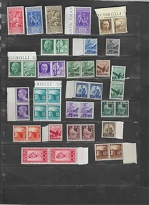 ITALY-OLDER-SELECTION BETTER-MULTIPLES-MNH-SOME TONED GUM-VF-#402 - Picture 1 of 5