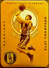 SSP Case Hit RC Klay Thompson 2012-13 Panini Gold Standard Gold Metal Rookie WOW