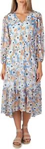 Joie Limited Edition Maxi Dress Parisian Blue Women's Small NWT MSRP$268 - Picture 1 of 13