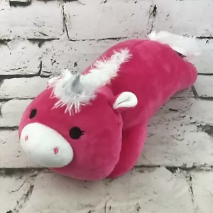 Squishmallow Kellytoy Plush Pink Magenta Unicow Stuffed Animal Super Soft Toy - Picture 1 of 8