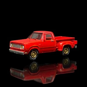 1978 Dodge Warlock Pickup Truck **Bright Canyon Red** 1/64 Premium w/ RR's - Picture 1 of 13