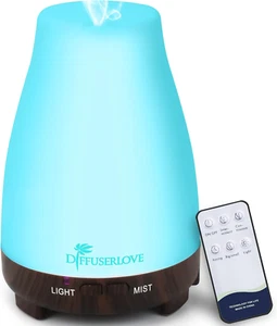 Essential Oil Diffusers 200ML Remote Control Diffuser Mist Humidifiers Bpa-Free - Picture 1 of 12