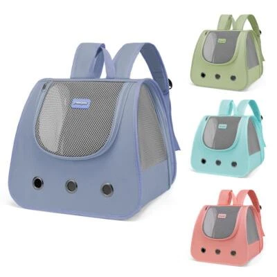 Mochila para gatos plegable portátil bolsa de viaje para gatos y mascotas pequeñas Foto 1 de 4