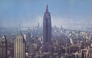 Cartolina Skyline New York City Empire State Building - Foto 1 di 2