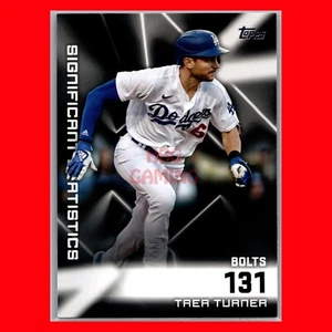 2023 Topps Series 2 Baseball Trea Turner SS-14 Significant Statistics Dodgers - Picture 1 of 2