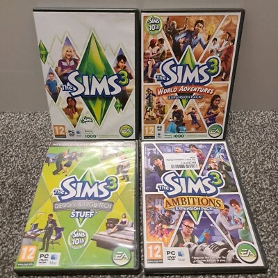 Die Sims 3 Basisspiel + 3 Erweiterungspacks PC Spiele Bundle getestet Electronic Arts - Bild 1 von 3