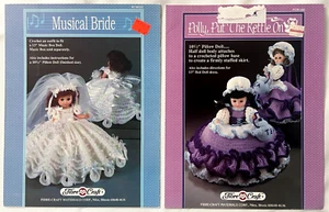 Crochet Pattern Books Musical Bride & Tea Party Polly 13" Bed Music Pillow Doll - Picture 1 of 1