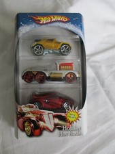 Hot Wheels 2007 Holiday Hot Rods AcceleRacers Style Cars Technetium Sealed  Card