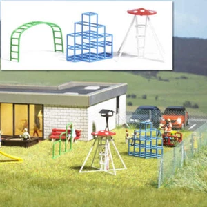 Busch 1164 HO/OO Gauge Playground Climbing Equipment Kit - Picture 1 of 2