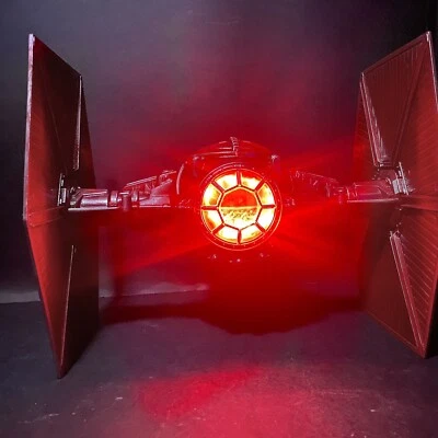 Star Wars Andor Tie Fighter Interceptor Kenner Vintage Crimson Empire Sith - image 1 of 4