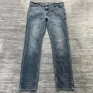 Jeans Levi's Denizen 216 taglia 34x30 uomo skinny fit blu denim - Foto 1 di 11