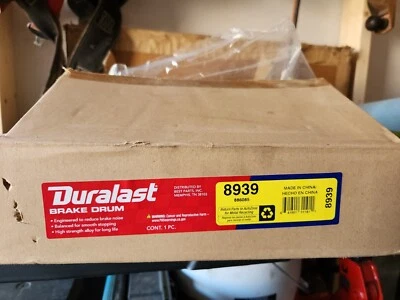 Duralast Brake Drum 8939 - Image 1 of 2