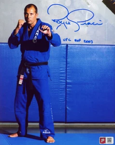 Royce Gracie Signed UFC 8x10 Photo Inscribed "UFC HOF 2003" (PA COA) - Picture 1 of 3