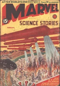 Marvel Science Stories 1939 February, #3. Cover by Frank R. Paul. Pulp - Picture 1 of 1