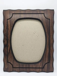 Vintage Plex-A-Frame Yankee Plak Co. Legno scuro vintage - Foto 1 di 4