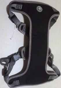 Good2Go Harness Adjustable Big & Tall Dogs Black ON Gray Size XL/XXL, 2XL/3XL - Picture 1 of 7