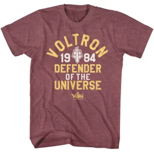Voltron Cartoon 1984 Defender Of The Universe Men's T Shirt - Picture 1 of 3