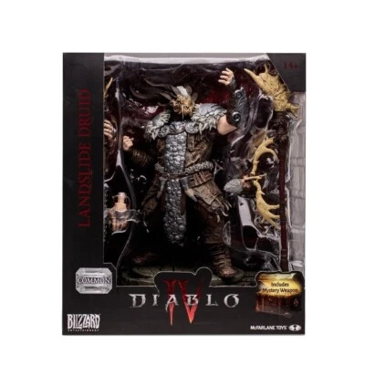 Figuras McFarlane Diablo IV Wave 1 Posed 7" - Landslide Druid (Común) Foto 1 de 4