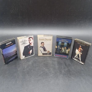 5x Queen Cassette Tape winters tale living on my own Barcelona george michael - Picture 1 of 6