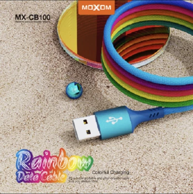 USB-Ladekabel 3A Kabel DatenKabel für Apple iPhone 13 Pro Max Mini Rainbow - Bild 1 von 4