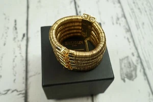 RARE BALMAIN x H&M EXCLUSIVE Gold Multi Strand Bracelet Cuff WORN BY GIGI HADID - Bild 1 von 7