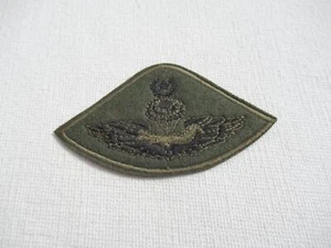 GRIECHENLAND LUFTWAFFE FALLSCHIRMJÄGER FREIFALLER TEXTIL ABZEICHEN, 57 X 102 mm - Bild 1 von 3