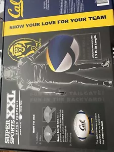 UC Berkeley Super Talla Fútbol Super Deportes XXL 2.5 pies Inflable NUEVO Sellado - Imagen 1 de 7