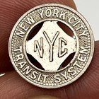 1953 NEW YORK CITY TRANSIT SYSTEM Train Bus Transit Token **THE HOLY GRAIL**