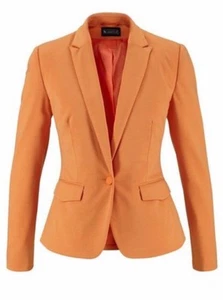 Blazer Laura Scott Heine naranja albaricoque talla 38 NUEVO - Imagen 1 de 1
