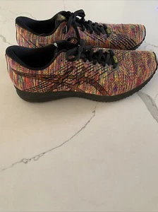 Zapatillas deportivas Asics Duomax 24 para hombre talla 9 coloridas tejidas arco iris 1011A176 - Imagen 1 de 20