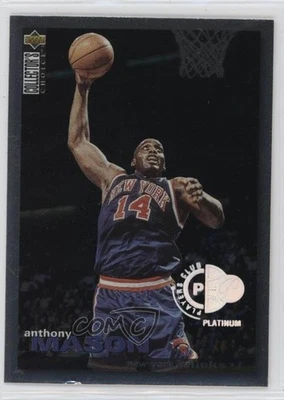 1995-96 Upper Deck Collector's Choice Platinum Player's Club Anthony Mason #274 - Image 1 of 2