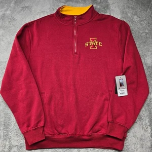 Chaqueta Coliseo Cuarto Cremallera Para Hombre L Cardenal Iowa State Cyclones Tortugas Logo - Imagen 1 de 19