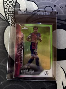 2024-25 TOPPS Chrome UCC Youthquake Lamine Yamal 38/99 - Bild 1 von 2