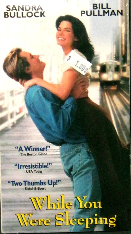 While You Were Sleeping, Sandra Bullock, Bill Pullman, VHS - Image 1 of 1