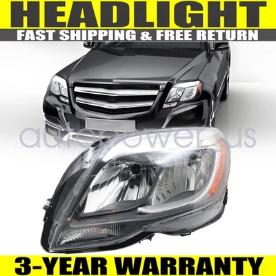 Faro halógeno conductor izquierdo mercedes-benz glk250 glk350 2013-2015 sin bombilla Foto 1 de 4
