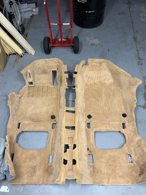 2005-2008 Porsche Boxster Cayman 987 Floor Carpet TAN Kit - Image 1 of 4
