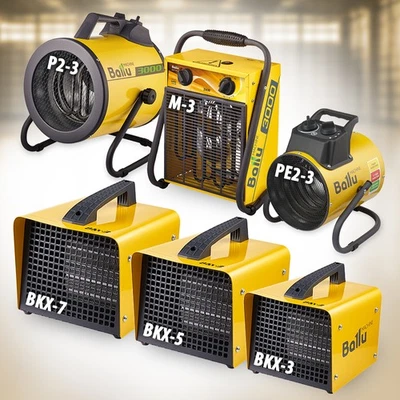 Heizlüfter Elektroheizer Bauheizer Bautrockner Heizstrahler Heizkanone Elektro - Bild 1 von 4