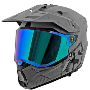 Speed & Strength SS2600 Fame and Fortune Motorcycle Helmet Gray/Black - Picture 1 of 3